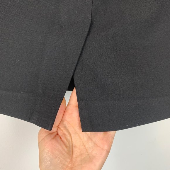 LOFT Classic‎ Black Pencil Skirt Sz 2 - Picture 3 of 6
